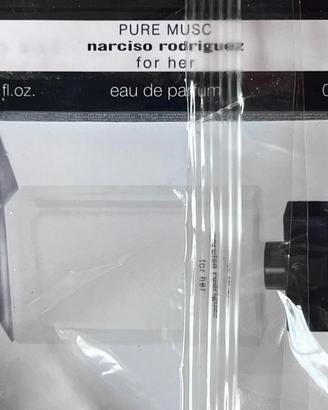 NARCISO RODRIGUEZ PURE MUSC, profumini donna 0,6ML