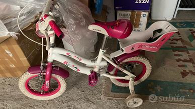 Bicicletta rosa bimba fino a 9/10 anni