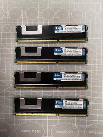 Ram DDR3 ECC 4x 8GB Sun per wokstation e server