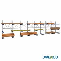 Scaffalatura cantilever magazzino