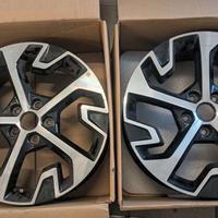 Cerchi 18" Kia Sportage nero lucido diamantato