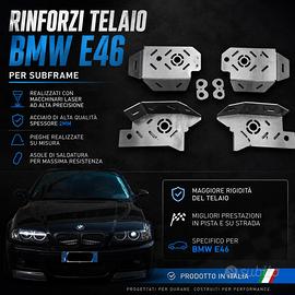 Rinforzi telaio bmw e46