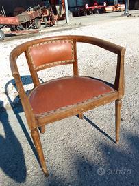 Poltroncina tonda vintage 