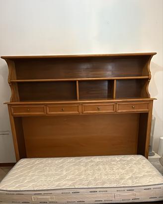 Armadio letto in noce come nuovo