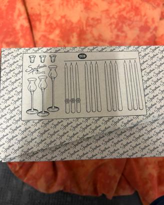 Candelabri in acciaio