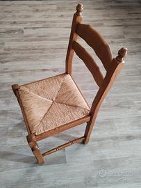 Sedie in legno