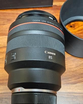 obiettivo Canon Rf 85mm 1.2 L