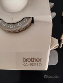 carrello intarsio Brother KA 8210 finezza standard