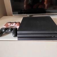 play station 4 pro 1T + 2 joypad