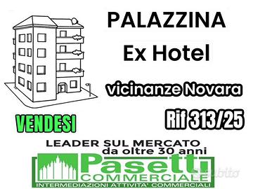 PALAZZINA EX HOTEL a 10 km da Novara