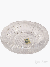 Posacenere d'epoca in cristallo Lausitzer Glas