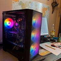 Postazione Gaming Completa: PC RTX 5060 + Monitor