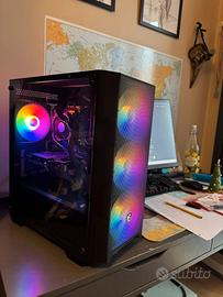 Postazione Gaming Completa: PC RTX 5060 + Monitor