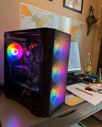 Postazione Gaming Completa: PC RTX 5060 + Monitor