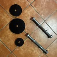 Manubri +pesi 44kg