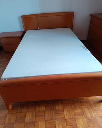 letto una piazza e mezza e armadio  3 ante