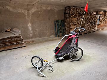 Rimorchio bici Thule Chariot Cougar 1