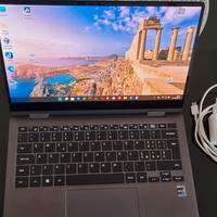 Samsung book 360 touch screen 2in1 tablet difetto