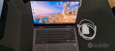 Samsung book 360 touch screen 2in1 tablet difetto