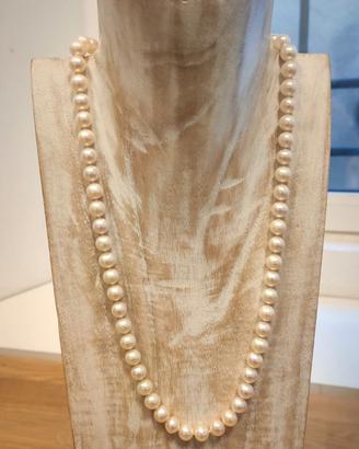 Collana Vintage Perle Coltivate