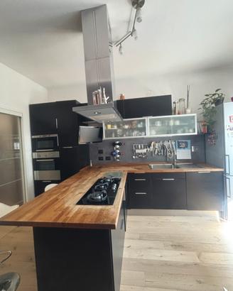 Cucina con penisola