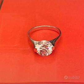 Anello argento 925 con pietra