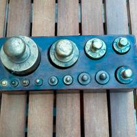 set di 13 pesi vintage 