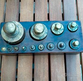 set di 13 pesi vintage 