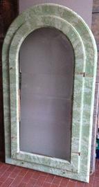 Porta con telaio 18° secolo gessata e dipinta