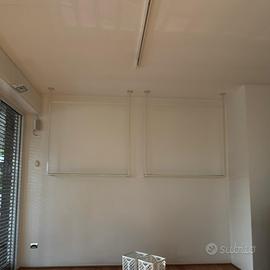 Appenderie negozio a soffitto in ferro (coppia)