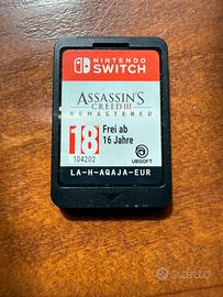 Nintendo Switch Assassin Creed 3 remastered