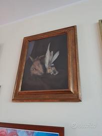 olio su tela fine '800