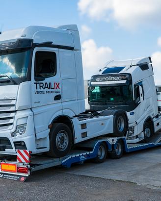 NUOVO Semirimorchio Carrellone Trasporto Trattori