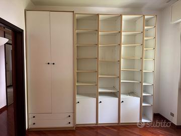 Armadio con libreria