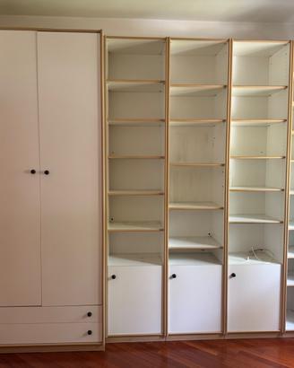 Armadio con libreria