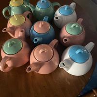 Teiere ceramica colorate