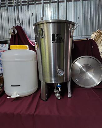 fermentatore completo per birra