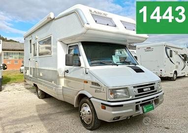 CAMPER LAIKA IVECO MANSARDATO 7 POSTI DOPPIA DINET