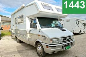 CAMPER LAIKA IVECO MANSARDATO 7 POSTI DOPPIA DINET