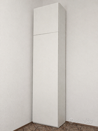 Armadio mono anta bianco