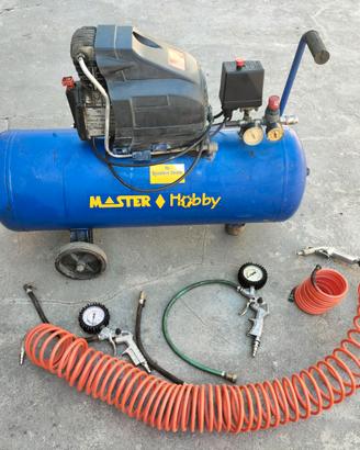 compressore 50 litri +  accessori