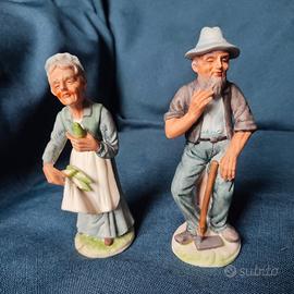 Coppia statuine vintage ( Royal Porzellan)