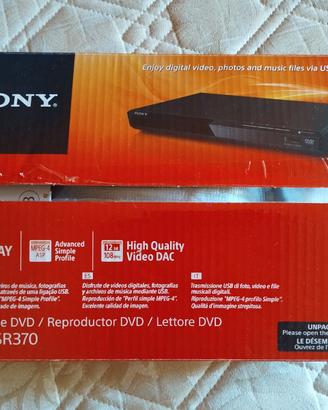 Sony DVP-SR370 Lettore DVD Slim USB Play MPEG4