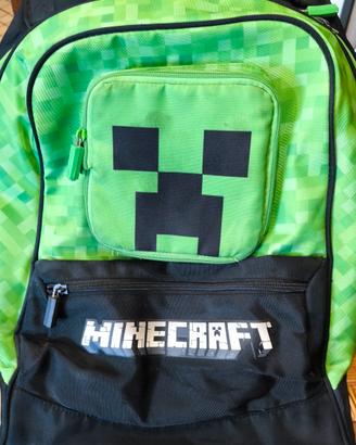 cartella zaino Minecraft