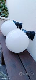 Lampade da esterno a sfera