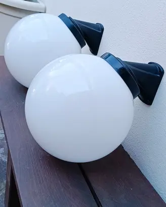 Lampade da esterno a sfera