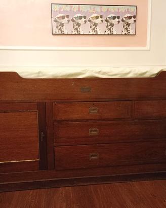 Letto vecchia marina della Nave "ma Capetown Castl