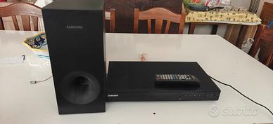Samsung home cinema 5.1 subwoofer e telecomando 