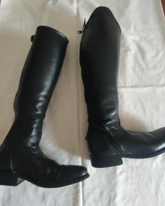 Equitazione, stivali in pelle Alberto Fasciani