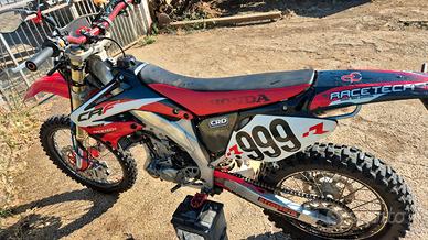 Honda crf 450 targato